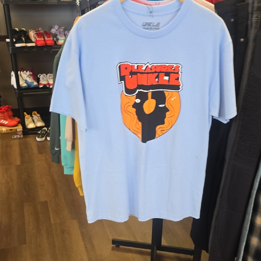 Pleasures Unkle Light Blue Graphic Tee